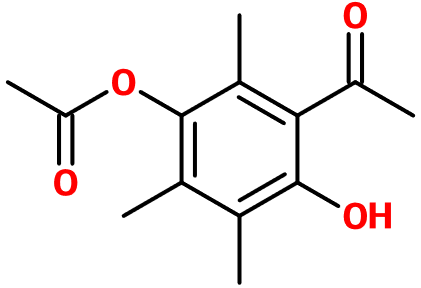 (image for) MC085081 3-Acetyl-4-hydroxy-2,5,6-trimethylphenyl acetate